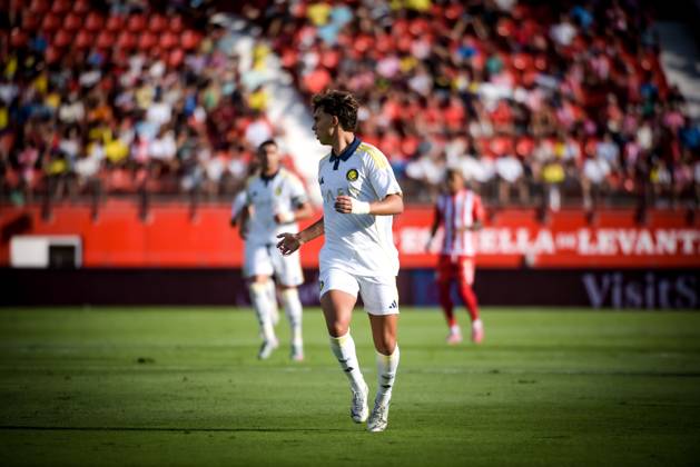 ESP: UD Almeria v Al Nassr - Friendly Match ALMERIA, SPAIN - AUGUST 10: Joao Felix of Al Nassr during the match between UD Almeria and Al Nassr of friendly match on August 10, 2025 at Power Horse Stadium in Almeria, Spain. (Photo by Samuel Carreno) Almeria Andalucia Andalucia Spain Copyright: xSamuelxCarrenox SAM_9398