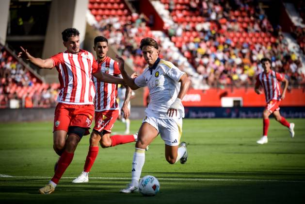 ESP: UD Almeria v Al Nassr - Friendly Match ALMERIA, SPAIN - AUGUST 10: Joao Felix of Al Nassr during the match between UD Almeria and Al Nassr of friendly match on August 10, 2025 at Power Horse Stadium in Almeria, Spain. (Photo by Samuel Carreno) Almeria Andalucia Andalucia Spain Copyright: xSamuelxCarrenox SAM_9429