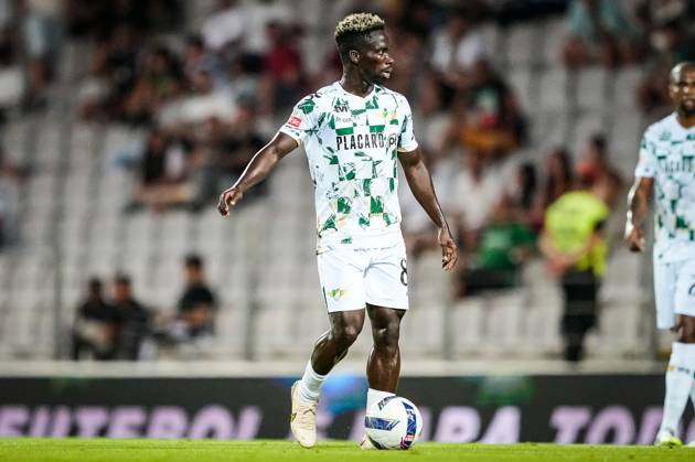 August 10, 2025, Moreira De Conegos, Portugal, Portugal: Lawrence OFORI of Moreirense FC during the Liga Portugal Betlic match between Moreirense FC and FC Alverca at Estadio Comendador Joaquim de Almeida Freitas on August 10, 2025 in Moreira de Conegos, Portugal. Moreira De Conegos Portugal - ZUMAm308 20250810_zsp_m308_019 Copyright: xMatthieuxMirvillex
