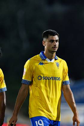 Andre Lacximicant seen during Liga Portugal game between teams of GD Estoril Praia and CF Estrela Amadora (Maciej Rogowski) Estoril Estadio Antonio Coimbra da Mota Portugal Copyright: xMaciejxRogowskix estorilestrela2526-420