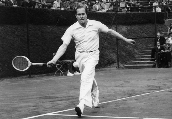 Tennis U.B.z. Gottfried von Cramm (Deutschland) !ACHTUNG AUFNAHMEDATUM GESCHÄTZT!