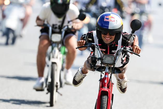 MOTORSPORTS - MotoGP, GP of Austria 2025 SPIELBERG,AUSTRIA,14.AUG.25 - MOTORSPORTS - MotoGP, Grand Prix of Austria, Red Bull Ring, preview, Moped GP. Image shows Jorge Martin (ESP Aprilia Racing).  GEPAxpictures xMaticxKlansek