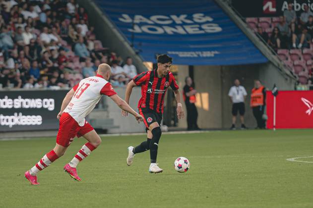 FC Midtjylland v Frederikstad - Europa League qualification Herning, Denmark - August 15: Dario Osorio of FC Midtjylland during a Europa League qualification match against Fredrikstad at MCH Arena Herning MCH Arena Denmark Copyright: xDANIELxSTENTZx