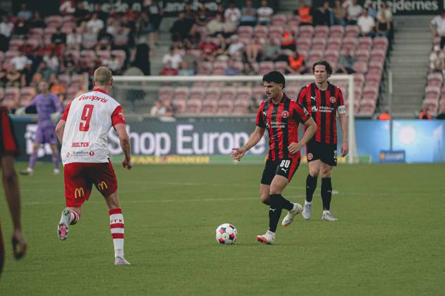 FC Midtjylland v Frederikstad - Europa League qualification Herning, Denmark - August 15: Dani Silva of FC Midtjylland during a Europa League qualification match against Fredrikstad at MCH Arena Herning MCH Arena Denmark Copyright: xDANIELxSTENTZx