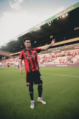 FC Midtjylland v Frederikstad - Europa League qualification Herning, Denmark - August 15: Paulinho of FC Midtjylland during a Europa League qualification match against Fredrikstad at MCH Arena Herning MCH Arena Denmark Copyright: xDANIELxSTENTZx