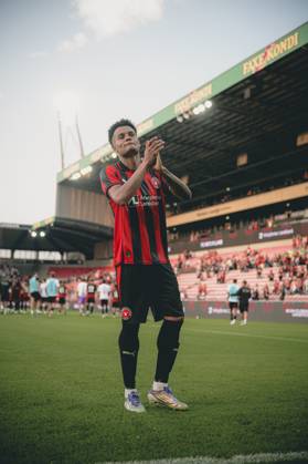 FC Midtjylland v Frederikstad - Europa League qualification Herning, Denmark - August 15: Paulinho of FC Midtjylland during a Europa League qualification match against Fredrikstad at MCH Arena Herning MCH Arena Denmark Copyright: xDANIELxSTENTZx