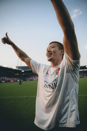 FC Midtjylland v Frederikstad - Europa League qualification Herning, Denmark - August 15: Gue-Sung Cho of FC Midtjylland during a Europa League qualification match against Fredrikstad at MCH Arena Herning MCH Arena Denmark Copyright: xDANIELxSTENTZx