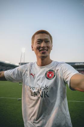 FC Midtjylland v Frederikstad - Europa League qualification Herning, Denmark - August 15: Gue-Sung Cho of FC Midtjylland during a Europa League qualification match against Fredrikstad at MCH Arena Herning MCH Arena Denmark Copyright: xDANIELxSTENTZx