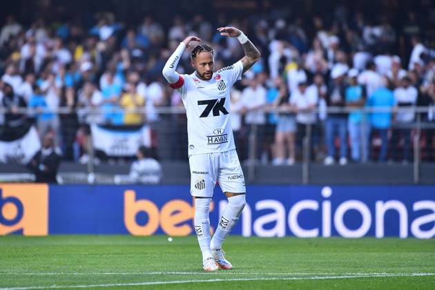 Santos FC x Vasco da Gama SaO PAULO, SP - 17.08.2025: SANTOS FC X VASCO DA GAMA - Neymar from Santos during the match between Santos FC x Vasco da Gama, valid for the twentieth round of the 2025 Brazilian Football Championship, this Sunday, (17) at Morumbis, SP. (Photo: Roberto Casimiro Fotoarena) x2789162x  RobertoxCasimiro