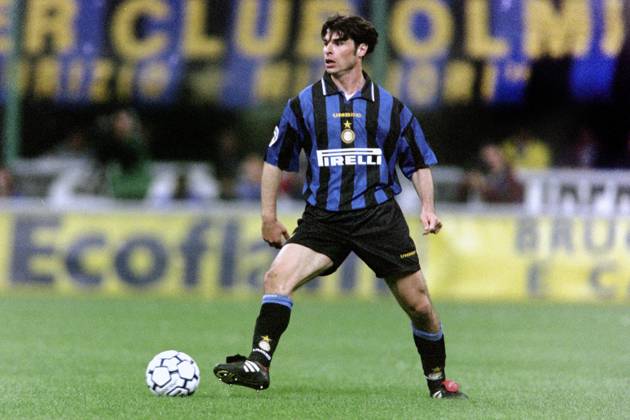 970413 Fotboll, Serie A, Inter - Milan, 3-0: Ciriaco Sforza, Inter. Copyright: THOMMYxNYHLEN BB970413BB078