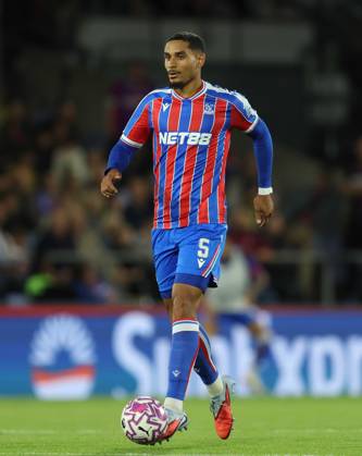 . - Crystal Palace v Fredrikstad FK, UEFA Europa Conference League Play Off, 1st Leg, Selhurst Park Stadium, Croydon, England. - 21st August 2025. (C) Daniel Weir Crystal Pix Maxence Lacroix of Crystal Palace . - Crystal Palace v Fredrikstad FK, UEFA Europa Conference League Play Off, 1st Leg, Selhurst Park Stadium, Croydon, England. - 21st August 2025. (C) Daniel Weir Crystal Pix Croydon Selhurst Park Stadium United Kingdom Copyright: xDanielxWeirx CP_Crystal_Palace_Fredrikstad_158