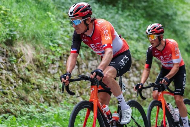 Radsport UCI ProSeries Men Elite LIDL Deutschland Tour 2025 Etappe 2 Herford - Arnsberg am 22.08.2025 Geraint Thomas ( INEOS GRENADIERS )