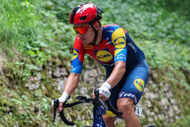 Radsport UCI ProSeries Men Elite LIDL Deutschland Tour 2025 Etappe 2 Herford - Arnsberg am 22.08.2025 Patrick Konrad ( LIDL - Trek )