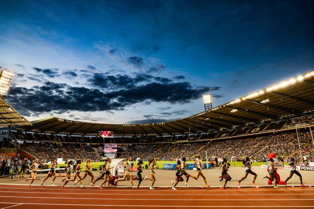 Sport Bilder des Tages this picture shows the 49th edition of the Memorial Van Damme Diamond League athletics event in Brussels, Friday 22 August 2025. BRUNOxFAHY  x131927068x
