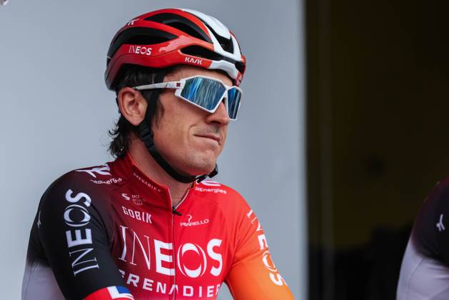 Radsport UCI ProSeries Men Elite LIDL Deutschland Tour 2025 Etappe 3 Arnsberg - Kassel am 23.08.2025 Geraint Thomas ( INEOS GRENADIERS )