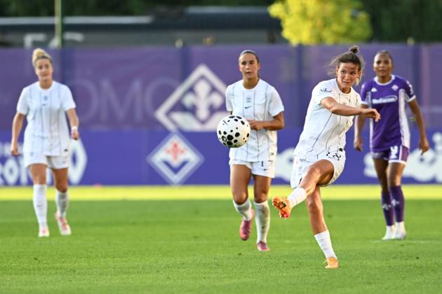 Szabo Viktoria (Como) during Serie A Women s Cup - ACF Fiorentina vs FC Como Women, Italian football Serie A Women match in Bagno a Ripoli (FI), Italy, August 23 2025 Copyright: xFilippoxTomasi IPAxSportx xipa-agency.netx xx IPA_63064480 IPA_Agency_IPA63064480