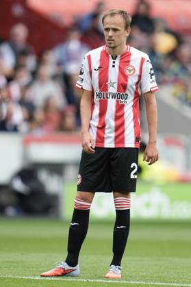 Premier League Brentford v Aston Villa Mikkel Damsgaard of Brentford during the Premier League match Brentford vs Aston Villa at The Gtech Community Stadium, London, United Kingdom, 23rd August 2025 (Photo by Harvey Murphy News Images) Copyright: xHarveyxMurphy NewsxImagesx