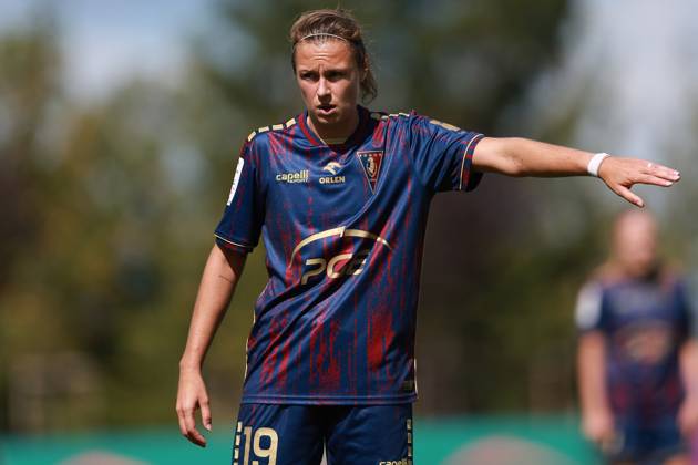 SZCZECIN, 24.08.2025 MECZ EKSTRALIGI KOBIET W PILCE NOZNEJ -- WOMENS EKSTRALIGA MATCH POGON SZCZECIN - REKORD BIELSKO-BIALA NZ KORNELIA OKONIEWSKA FOT. KRZYSZTOF CICHOMSKI NEWSPIX.PL --- newspix.pl