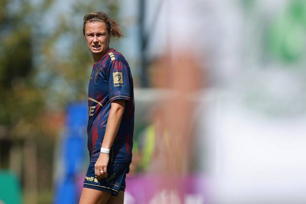SZCZECIN, 24.08.2025 MECZ EKSTRALIGI KOBIET W PILCE NOZNEJ -- WOMENS EKSTRALIGA MATCH POGON SZCZECIN - REKORD BIELSKO-BIALA NZ KORNELIA OKONIEWSKA FOT. KRZYSZTOF CICHOMSKI NEWSPIX.PL --- newspix.pl