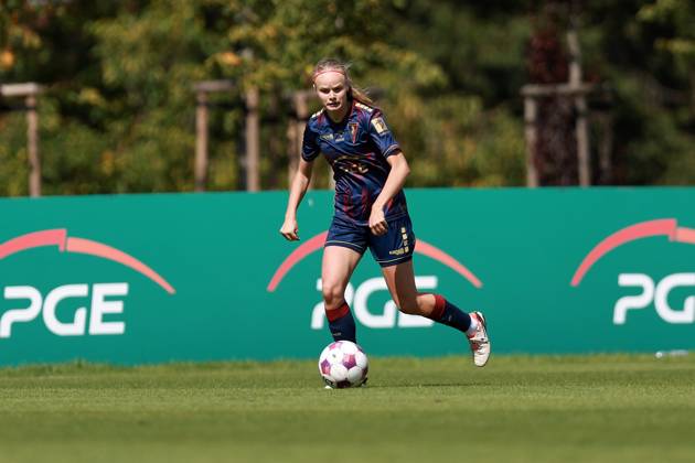SZCZECIN, 24.08.2025 MECZ EKSTRALIGI KOBIET W PILCE NOZNEJ -- WOMENS EKSTRALIGA MATCH POGON SZCZECIN - REKORD BIELSKO-BIALA NZ ZOFIA GIETKOWSKA FOT. KRZYSZTOF CICHOMSKI NEWSPIX.PL --- newspix.pl