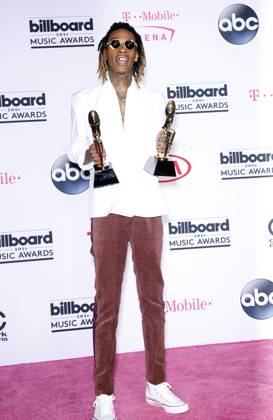 May 22, 2016 - Las Vegas, NV, United States - 22 May 2016 - Las Vegas, NV - Wiz Khalifa. 2016 Billboard Music Awards from the T-Mobile Arena - Photo Room. Credit: mjt AdMedia Copyright: xMjt Admediax