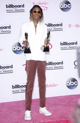 May 22, 2016 - Las Vegas, NV, United States - 22 May 2016 - Las Vegas, NV - Wiz Khalifa. 2016 Billboard Music Awards from the T-Mobile Arena - Photo Room. Credit: mjt AdMedia Copyright: xMjt Admediax