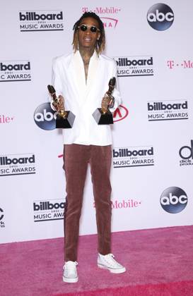 May 22, 2016 - Las Vegas, NV, United States - 22 May 2016 - Las Vegas, NV - Wiz Khalifa. 2016 Billboard Music Awards from the T-Mobile Arena - Photo Room. Credit: mjt AdMedia Copyright: xMjt Admediax