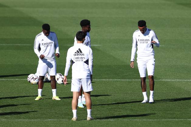 October 1, 2022, VALDEBEBAS, MADRID, SPAIN: Eder Militao of Real Madrid in action during the training day celebrated at Ciudad Deportiva Real Madrid on October 01, 2022, in Valdebebas, Madrid, Spain. Copyright: xOscarxJ.xBarrosox