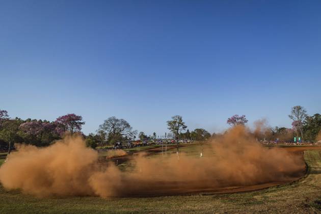 AUTO - WRC, Motorsport Rallye, WM - RALLY DEL PARAGUAY 2025 33 Elfyn EVANS, Scott MARTIN, Toyota GR Yaris Rally1, action during the 2025 Rally del Paraguay, 10th round of the 2025 WRC World Rally Car Championship, from August 28 to 31, 2025 at Encarnacion, Itapua, Paraguay - EncarnacionParaguay  Copyright: xNikosxKatikisx