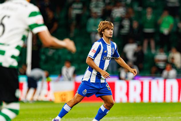 Rodrigo Mora seen during Liga Portugal game between teams of Sporting CP and FC Porto (Maciej Rogowski Ball Raw Images) Lisbon Estadio Jose Alvalade Portugal Copyright: xMaciejxRogowskix scpfcp2526-231