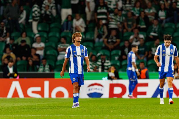 Rodrigo Mora seen during Liga Portugal game between teams of Sporting CP and FC Porto (Maciej Rogowski Ball Raw Images) Lisbon Estadio Jose Alvalade Portugal Copyright: xMaciejxRogowskix scpfcp2526-259