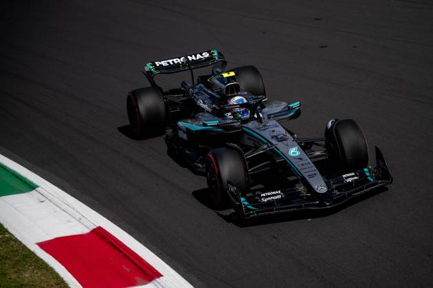 F1 - ITALIAN GRAND PRIX 2025 12 KIMI ANTONELLI Andrea (ita), Mercedes AMG F1 Team W16, action during the 2025 Formula 1 Pirelli Grand Premio d™Italia, 2025 Italian Grand Prix, 16th round of the 2025 FIA Formula One World Championship, WM, Weltmeisterschaft from September 5 to 7, 2025 on the Autodromo Nazionale Monza, in Monza, Italy - MonzaItaly  Copyright: xALBERTOxVIMERCATIx