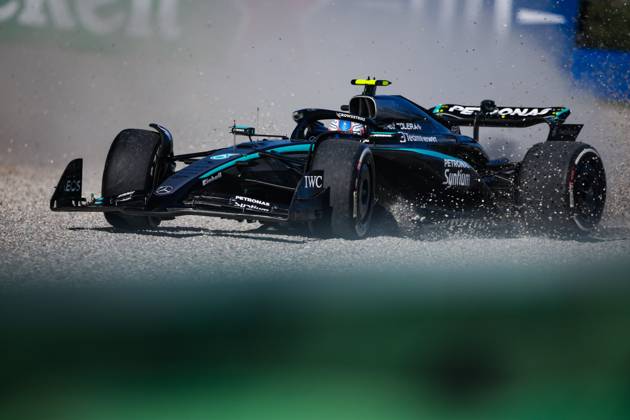 F1 - ITALIAN GRAND PRIX 2025 12 KIMI ANTONELLI Andrea (ita), Mercedes AMG F1 Team W16, action during the 2025 Formula 1 Pirelli Grand Premio d™Italia, 2025 Italian Grand Prix, 16th round of the 2025 FIA Formula One World Championship, WM, Weltmeisterschaft from September 5 to 7, 2025 on the Autodromo Nazionale Monza, in Monza, Italy -  Copyright: xXavixBonillax