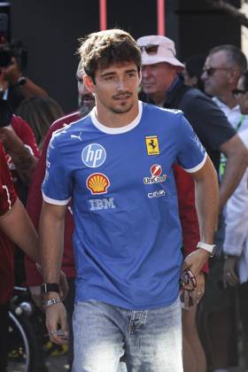 F1 - ITALIAN GRAND PRIX 2025 LECLERC Charles (mco), Scuderia Ferrari SF-25, portrait during the 2025 Formula 1 Pirelli Grand Premio d™Italia, 2025 Italian Grand Prix, 16th round of the 2025 FIA Formula One World Championship, WM, Weltmeisterschaft from September 5 to 7, 2025 on the Autodromo Nazionale Monza, in Monza, Italy - MonzaItaly Copyright: xXavixBonillax