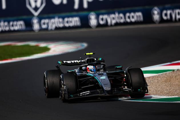 F1 - ITALIAN GRAND PRIX 2025 12 KIMI ANTONELLI Andrea (ita), Mercedes AMG F1 Team W16, action during the 2025 Formula 1 Pirelli Grand Premio d™Italia, 2025 Italian Grand Prix, 16th round of the 2025 FIA Formula One World Championship, WM, Weltmeisterschaft from September 5 to 7, 2025 on the Autodromo Nazionale Monza, in Monza, Italy - MonzaItaly  Copyright: xEricxAlonsox