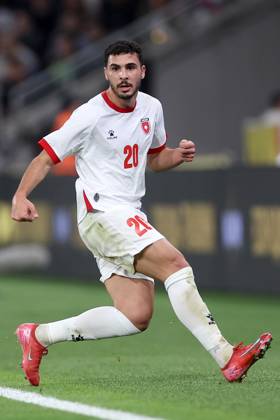 MOHANNAD ABU TAHA, Giordania, Amichevole, Friendly match, 2025-26, Russia vs Jordan 04-09-2025, Azione, Action, Single shot AMICHEVOLE 2025-26 RUSSIA-GIORDANIA
