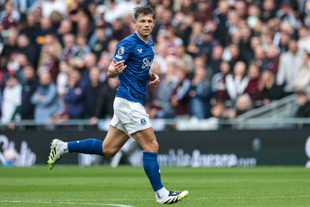 Premier League Everton v Aston Villa James Tarkowski of Everton during the Premier League match Everton vs Aston Villa at Hill Dickinson Stadium, Liverpool, United Kingdom, 13th September 2025 (Photo by Mark Cosgrove News Images) Liverpool Hill Dickinson Stadium Merseyside United Kingdom Copyright: xMarkxCosgrove NewsxImagesx