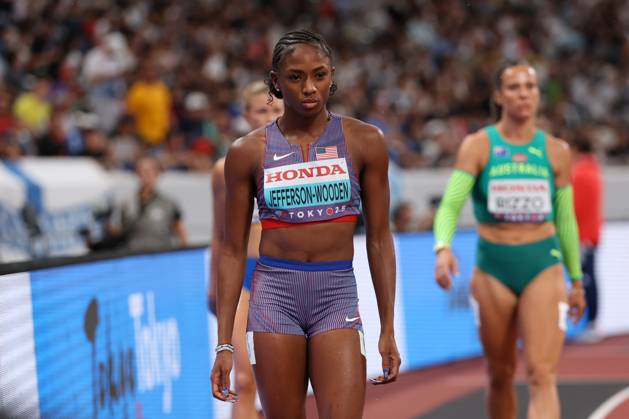 Day 1 - World Athletics Championships Tokyo 2025 Melissa Jefferson-Wooden (USA) participates in the World Athletics Championships 2025 at the National Stadium in Tokyo, Japan, on September 13, 2025. Tokyo Tokyo Japan Copyright: xMIxNewsx originalFilename:fletcher-worldath250913_npKON