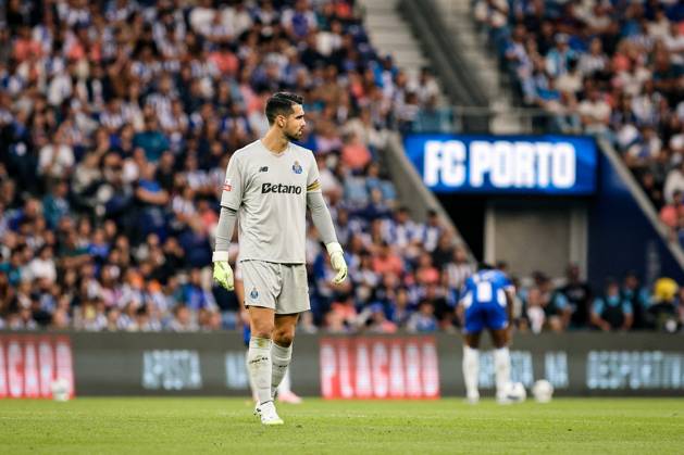 Diogo Costa (FC Porto) in action during the match between FC Porto and CD Nacional valid for Liga Portugal Betclic at Estadio do Dragao on 13 September 2025. Copyright: IMAGO Prime Sports Images Fernando Silva Copyright: xFERNANDOxSILVAx