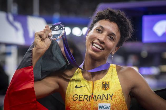 World Athletics Championships; Tokyo, 14.09.2025 Malaika Mihambo (GER) gewinnt SILBER im Weitsprung an Tag 2 der World Athletics Championships im National Stadium in Tokyo, Japan am 14.09.2025. Copyright: xBEAUTIFULxSPORTS AxelxKohringx