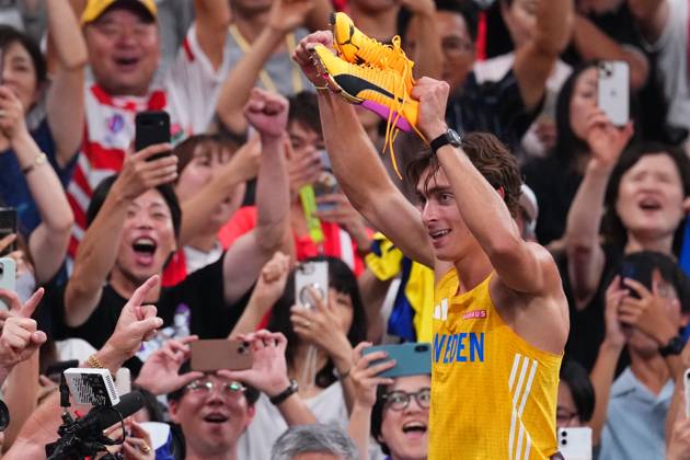 Armand Duplantis (SWE), SEPTEMBER 15, 2025 - Athletics : World Athletics Championships Tokyo 2025 Men s Pole Vault final at National Stadium in Tokyo, Japan. aflo_303540715