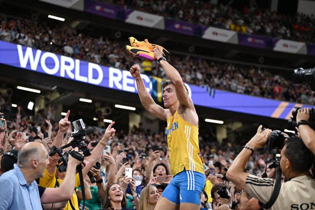 Armand Duplantis (SWE), SEPTEMBER 15, 2025 - Athletics : World Athletics Championships Tokyo 2025 Men s Pole Vault Final at National Stadium in Tokyo, Japan. aflo_303543126