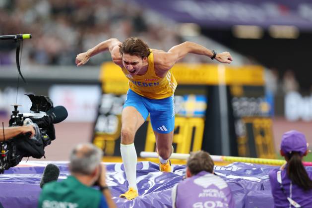 Armand Duplantis (SWE), SEPTEMBER 15, 2025 - Athletics : World Athletics Championships Tokyo 2025 Men s Pole Vault Final at National Stadium in Tokyo, Japan. aflo_303549216