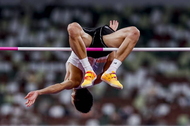 Sanghyeok Woo of Korea celebrates after Men s High Jump Final, , Day 4 - World Athletics Championships Tokyo 2025, Japan National Stadium, September 16, 2025, Tokyo, Japan.