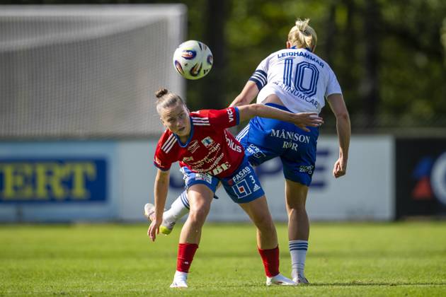250920 Vittsjös Julia Tunturi under fotbollsmatchen i Damallsvenskan mellan Vittsjö och IFK Norrköping den 20 september 2025 i Vittsjö. Copyright: AVDOxBILKANOVIC BB250920AB093