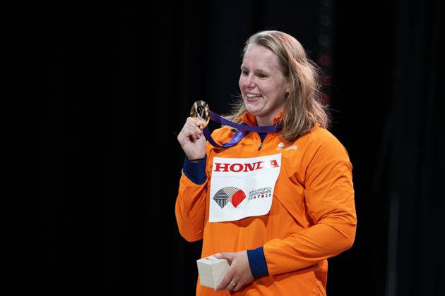 Jessica Schilder of the Netherlands Women s Shot Put Final Medal Ceremony, , Day 9 - World Athletics Championships Tokyo 2025, Japan National Stadium, September 21, 2025, Tokyo, Japan.