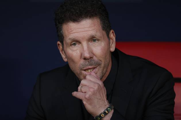 Atletico Madrid v Club Brugge - UEFA Champions League MADRID, SPAIN - OCTOBER 12: Atletico Madrid s head coach Diego Simeone gestures during the UEFA Champions League Group B football match between Atletico Madrid and Club Brugge at Civitas Metropolitano Stadium in Madrid, Spain on October 12, 2022. Madrid Spain. Editorial use only. Please get in touch for any other usage.  Copyright: x2025xAnadoluxBurakxAkbulutx