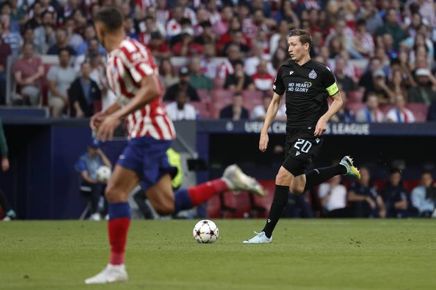 Atletico Madrid v Club Brugge - UEFA Champions League MADRID, SPAIN - OCTOBER 12: Club Brugge s player Hans Vanaken in action during the UEFA Champions League Group B football match between Atletico Madrid and Club Brugge at Civitas Metropolitano Stadium in Madrid, Spain on October 12, 2022. Madrid Spain. Editorial use only. Please get in touch for any other usage.  Copyright: x2025xAnadoluxBurakxAkbulutx