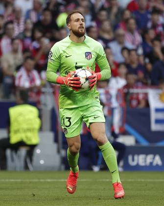 Atletico Madrid v Club Brugge - UEFA Champions League MADRID, SPAIN - OCTOBER 12: Atletico Madrid s player Jan Oblak in action during the UEFA Champions League Group B football match between Atletico Madrid and Club Brugge at Civitas Metropolitano Stadium in Madrid, Spain on October 12, 2022. Madrid Spain. Editorial use only. Please get in touch for any other usage.  Copyright: x2025xAnadoluxBurakxAkbulutx