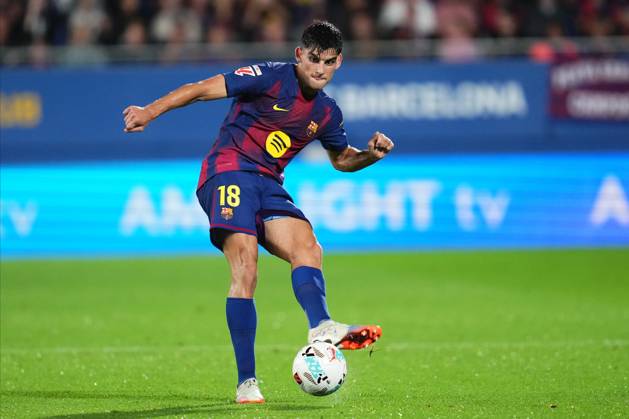 FC Barcelona, Barca v Getafe CF. La Liga EA Sports. Date 5 Gerard Martin of FC Barcelona during the La Liga EA Sports match between FC Barcelona - Getafe CF played at Johan Cruyff Stadium on September 21, 2025 in Barcelona. kpng Copyright: xBaguxBlancox xPRESSINx PS_240921_BAR_GET_2526_1948